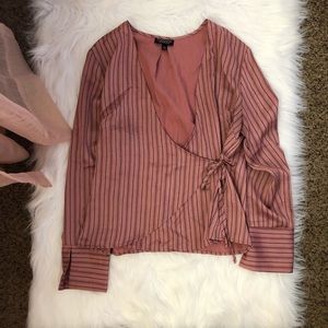 TopShop Wrap Blouse